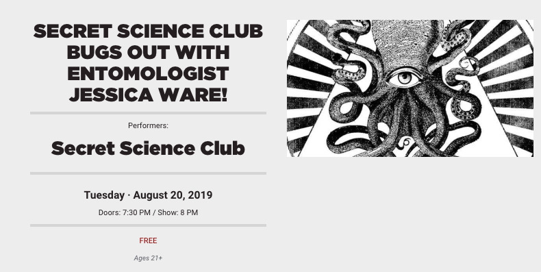 Secret Science Club Jessica Ware